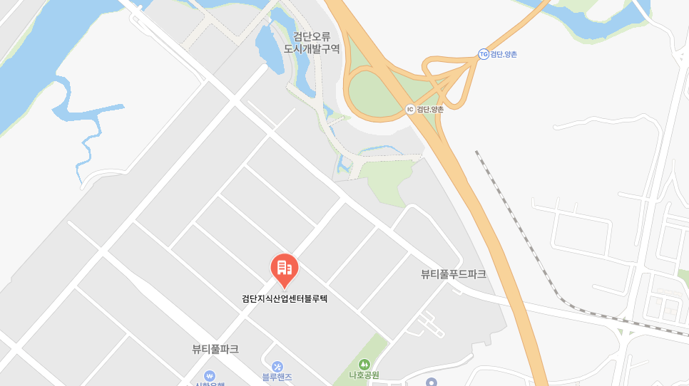 본사 / 공장 위치 지도